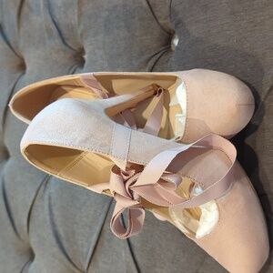 Just Fab Ankle Tie Pumps Size 9